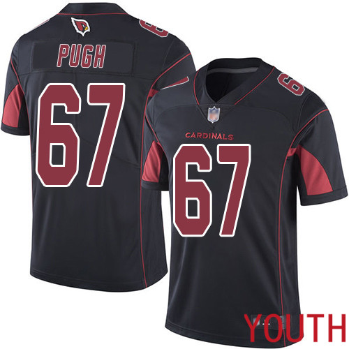 Arizona Cardinals Limited Black Youth Justin Pugh Jersey NFL Football #67 Rush Vapor Untouchable->youth nfl jersey->Youth Jersey